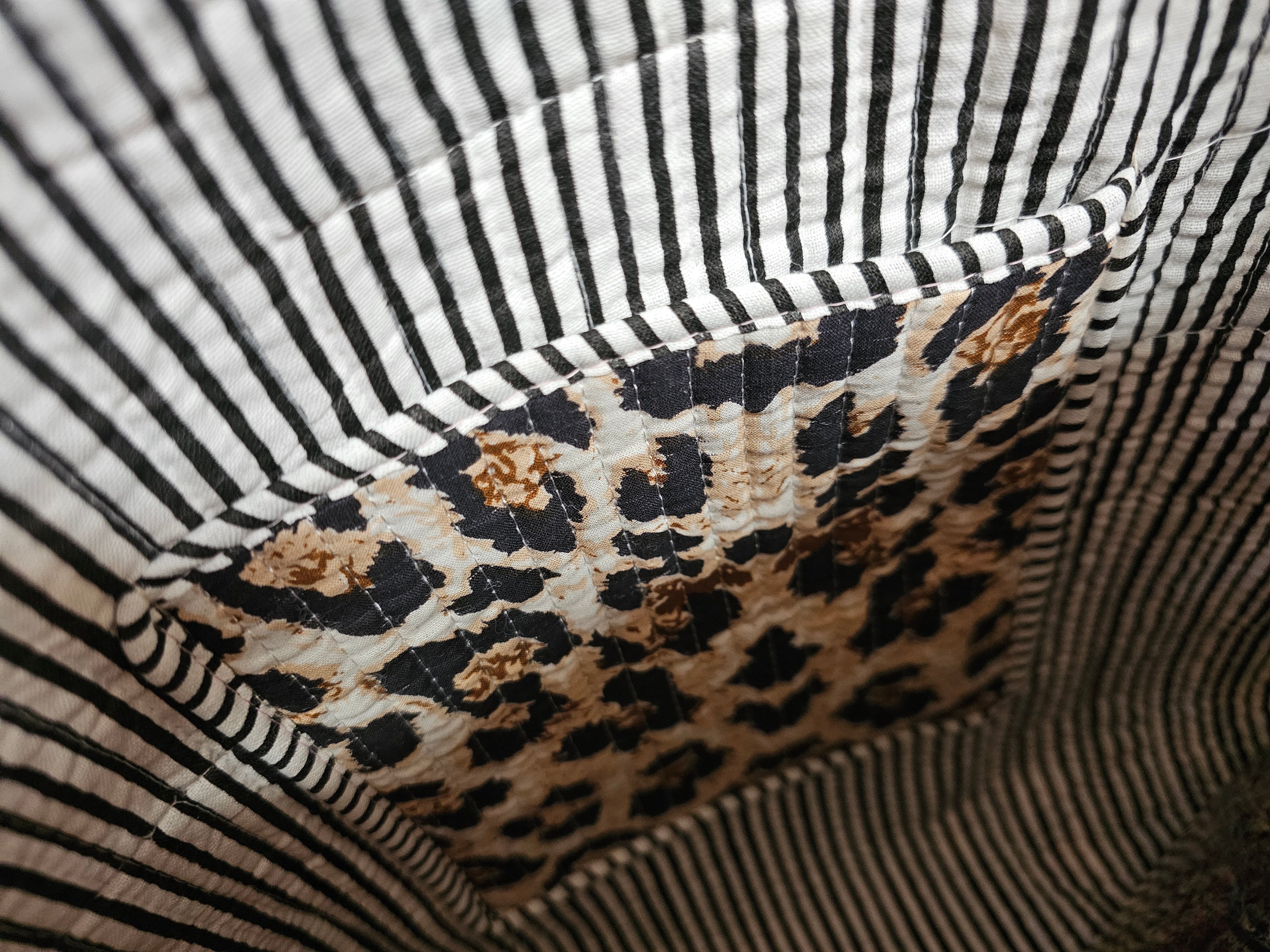 Leopard Print Large Tote Bag