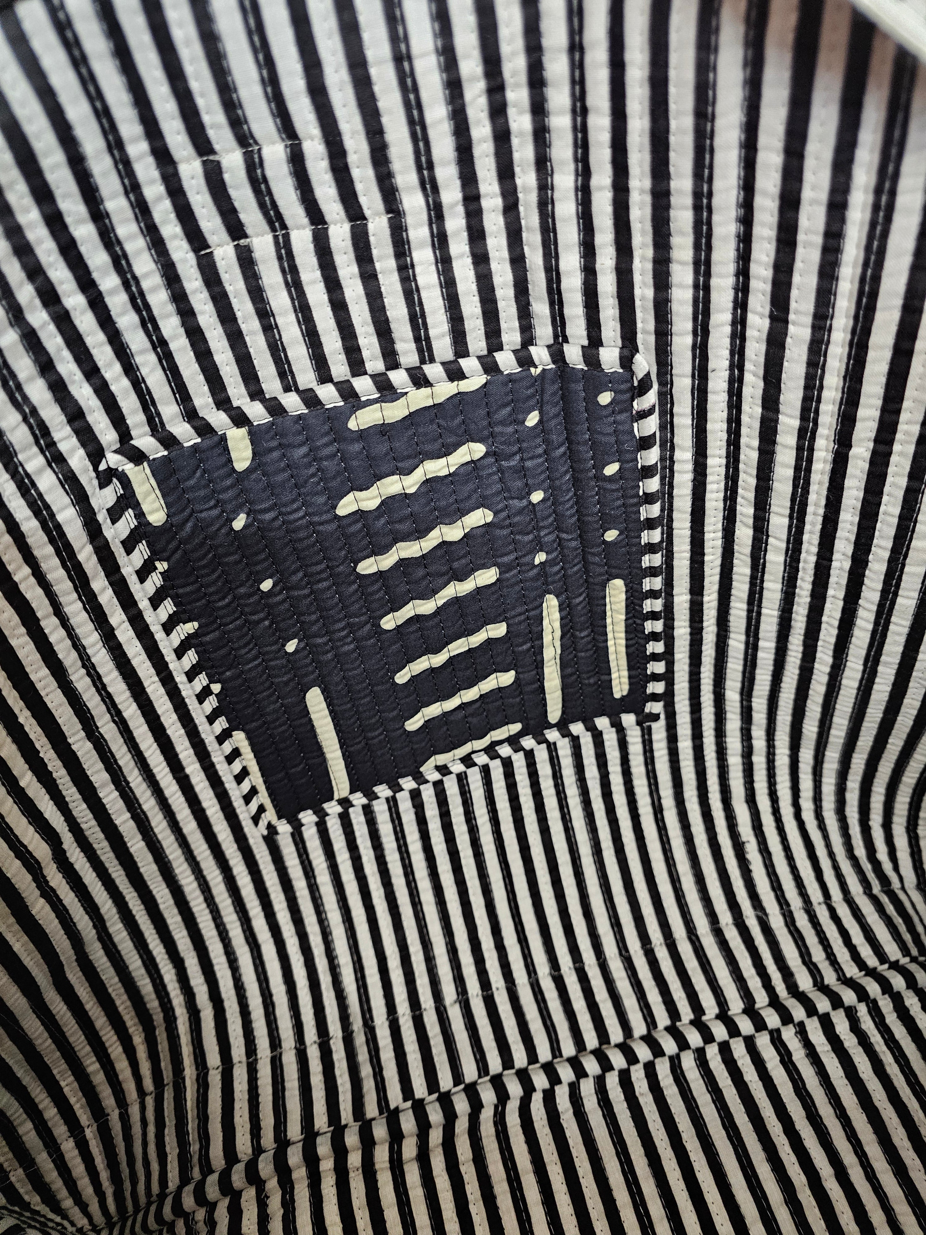 Monochrome Large Tote Bag