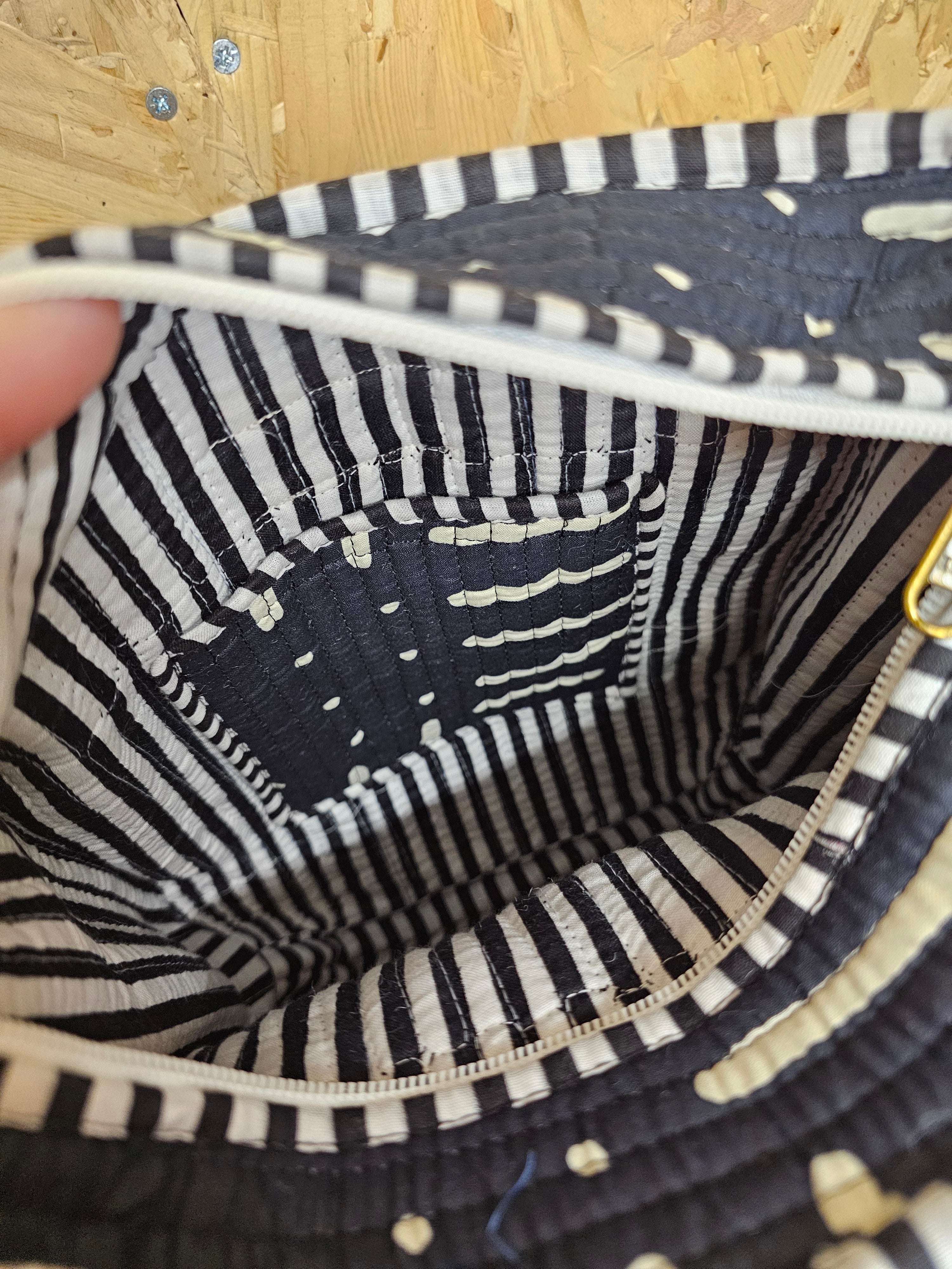 Monochrome Mini Tote Bag