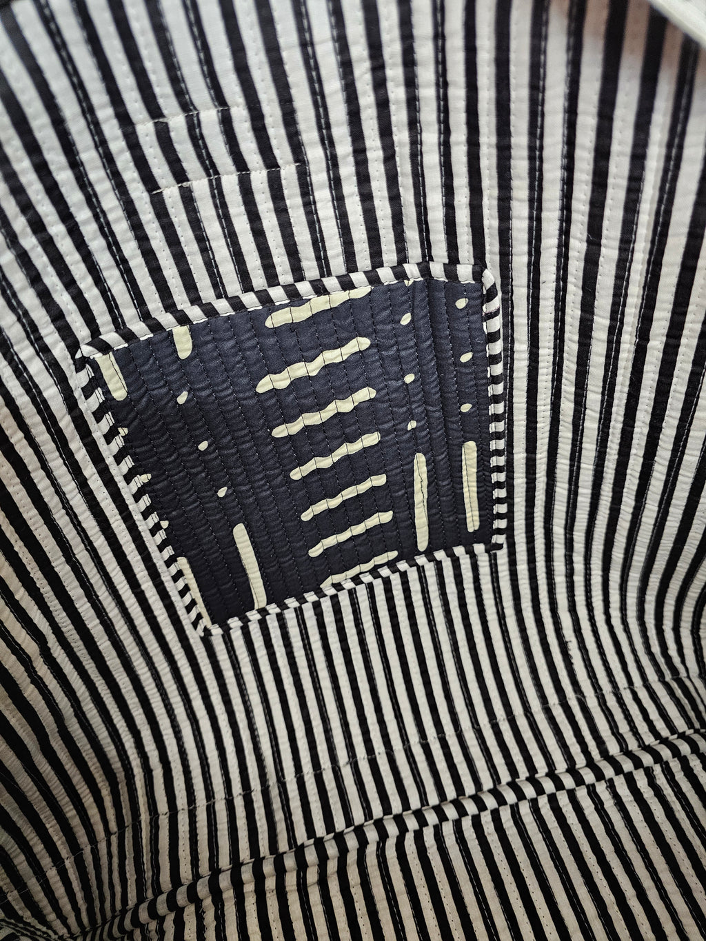 Monochrome Large Tote Bag